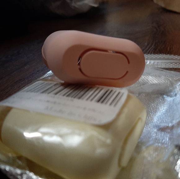 New 2 pack case for Apple Airpods 1 & 2 Gen light pink yellow protective rubber - Picture 2 of 2